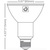 Natural Light - 1050 Lumens - 13 Watt - 3000 Kelvin - LED PAR30 Long Neck Lamp Thumbnail