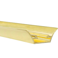 1/2 in. - Rope Light Reflector Trim - Gold - 6 ft. Length - FlexTec 206REFG