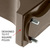 6 in. Aluminum Mounting Arm - For Square Poles Thumbnail