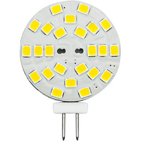 2 Watt - G4 Base LED Wafer - 230 Lumens - 3000 Kelvin - Halogen Color - Replaces 20 Watt Halogen - 12VDC