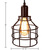 Jar Shaped Cage Pendant - Bronze Fixture Thumbnail