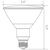 Natural Light - 1400 Lumens - 19 Watt - 3000 Kelvin - LED PAR38 Lamp Thumbnail