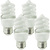 Spiral CFL Bulb - 13 Watt - 60 Watt Equal - Daylight White - 4 Pack Thumbnail