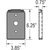 Philips Lumileds - LED Parking Lot Fixture - 86 Watt - 175 Watt MH Replacement - 5000 Kelvin Thumbnail