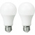 LED A19 - 6.5 Watt - 40 Watt Equal - Halogen Match - 2 Pack Thumbnail