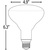 LED BR40 - 15 Watt - 90 Watt Equal - Daylight White Thumbnail