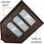 Philips Lumileds - LED Parking Lot Fixture - 258 Watt - 400 Watt MH Replacement - 5000 Kelvin Thumbnail