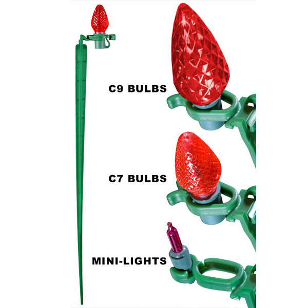 Christmas Light Stakes Image