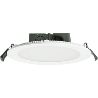 830 Lumens - 11 Watt - 3000 Kelvin - 6 in. New Construction LED Downlight Fixture - Hardwire - 75 Watt Incandescent Equal - Round - White Trim -  Dimmable - 120 Volt - Green Creative 58029