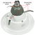 6 in. Retrofit LED Downlight - 9.5 Watt - 90 CRI Thumbnail
