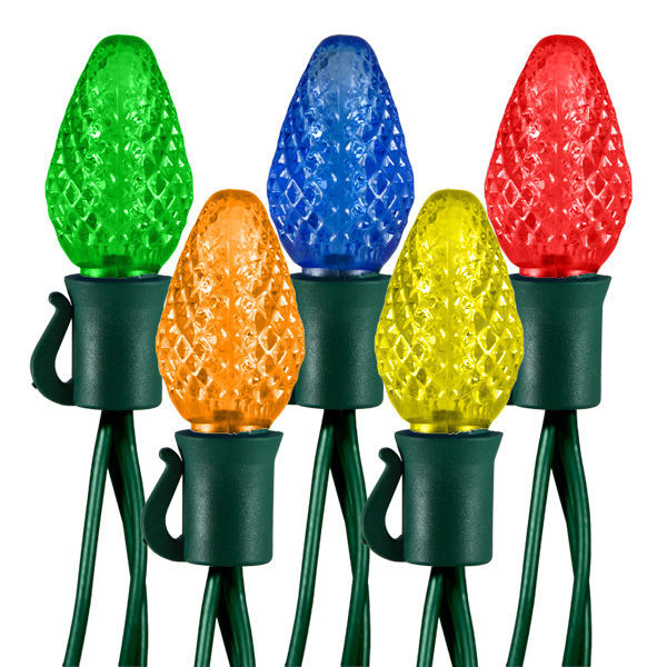 17 ft. String Lights - (25) LED C7 - MULTI-COLOR Image