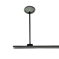 Nora NT-306B - Black - Pendant Assembly Kit - 24 in. - Single or Dual Circuit - Compatible with Halo Track