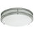 14 in. Dia. LED Flush Mount Ceiling Fixture - Halogen White Thumbnail