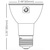 Natural Light - 550 Lumens - 8 Watt - 3000 Kelvin - LED PAR20 Lamp Thumbnail