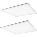 2 x 2 LED Light Fixture - 4400 Lumens - 40W - GlobaLux RLP-22-40-MVD ...