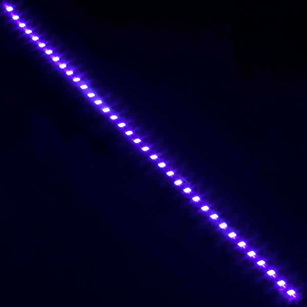 12 in. Black Light LED Strip - PLT 2835-120-IP65-U2403 Nano