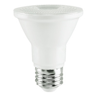 500 Lumens - 7 Watt - 3000 Kelvin - LED PAR20 Lamp - 50 Watt Equal - 40 Deg. Flood - Halogen - 120 Volt - PLT-11140