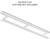 8ft. x 4.25in. - LED Retrofit Kit for Fluorescent Strip Fixture Thumbnail