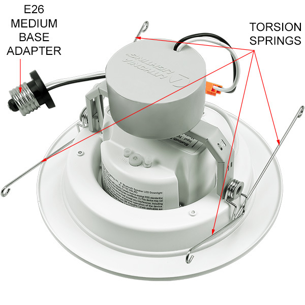 Lithonia 6SL 6 in. LED Speaker Downlight