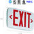 LED Exit Sign - Red Letters - Single Face Thumbnail