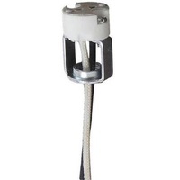 Mini Bi-Pin Socket - 10 in. Leads - 100 Watt Maximum - 250 Volt Maximum - PLT 50-2751-99