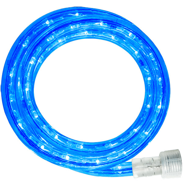 LED - 51 ft. - Rope Light - Blue - LED-13MM-BL-50KIT