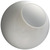 18 in. White Acrylic Globe Thumbnail