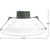 3 Wattages - 3 Lumen Outputs - 3000 Kelvin - 8 in. Selectable LED Downlight Fixture Thumbnail