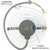 3 Wattages - 3 Lumen Outputs - 3500 Kelvin - 9 in. Selectable New Construction LED Downlight Fixture Thumbnail