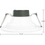 3 Wattages - 3 Lumen Outputs - 3500 Kelvin - 9 in. Selectable New Construction LED Downlight Fixture Thumbnail