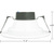 3 Wattages - 3 Lumen Outputs - 3500 Kelvin - 9 in. Selectable LED Downlight Fixture Thumbnail