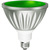 350 Lumens - 9 Watt - LED PAR38 Lamp - Green Thumbnail