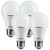 LED A19 - 10 Watt - 60W Incandescent Equal - 815 Lumens - 2700K - 90CRI - Dimmable - 4 Pack Thumbnail