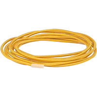 8 ft. - Rayon Covered Cord - Gold - 18 Gauge - Single Wire