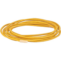 10 ft. - Rayon Covered Cord - Gold - 18 Gauge - Single Wire