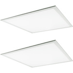 2 X 2 Led Light Fixture - 4400 Lumens - 40w - Globalux Rlp-22-40-mvd 