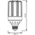 LED Corn Bulb - 18 Watt - 70 Watt Equal - Cool White Thumbnail