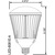 High Wattage LED Retrofit - PAR38 - 30 Watt Thumbnail