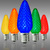 LED C9 - Multi-Color - 0.96 Watt - Intermediate Base - Faceted Finish Thumbnail