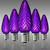 LED C9 - Purple - Intermediate Base - Faceted Finish Thumbnail