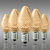 LED C7 - Warm White Deluxe - Candelabra Base -Faceted Finish Thumbnail