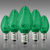 LED C7 - Green - Candelabra Base - Faceted Finish Thumbnail