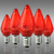 LED C7 - Red - Candelabra Base - Faceted Finish Thumbnail