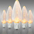 Warm White Deluxe - LED C9 - Christmas Light Replacement Bulbs - Smooth Finish Thumbnail