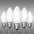 C7 - 5 Watt - Opaque White - Incandescent Christmas Light Replacement Bulbs Thumbnail