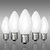 C7 - 5 Watt - Opaque White - Incandescent Christmas Light Replacement Bulbs Thumbnail