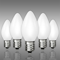 C7 5W WHITE OPAQUE