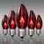 C7 - Twinkling Transparent Red - Candelabra Base Thumbnail