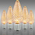 Warm White Deluxe - LED C9 - Christmas Light Replacement Bulbs - Faceted Finish Thumbnail