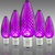 Purple - LED C9 - Christmas Light Replacement Bulbs - Faceted Finish Thumbnail